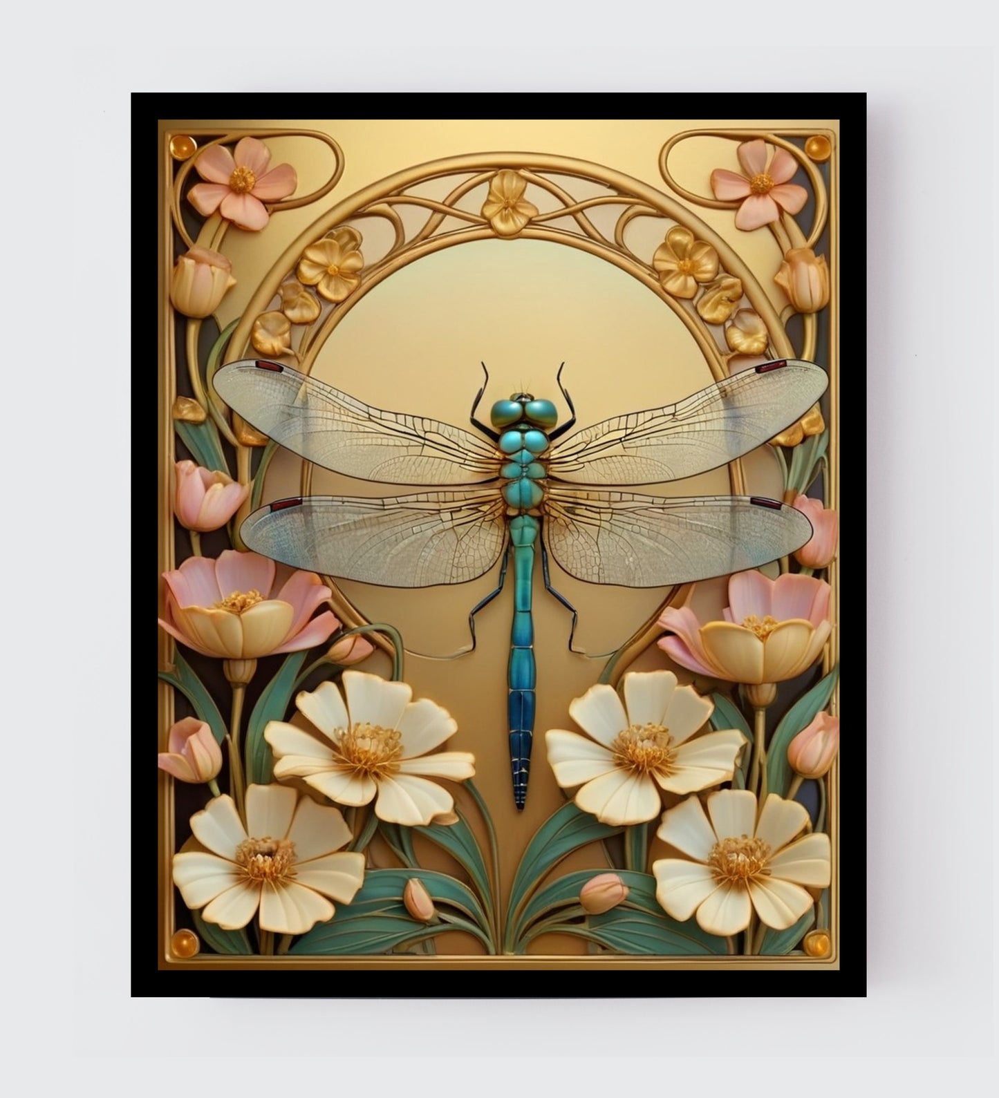 Package of 5 Art Nouveau Golden Age Art Prints - Cottage Animals - Digital Download